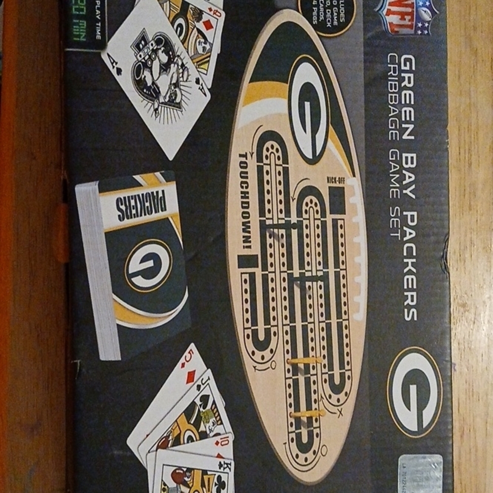 Cribbage Game Set - Black and Green